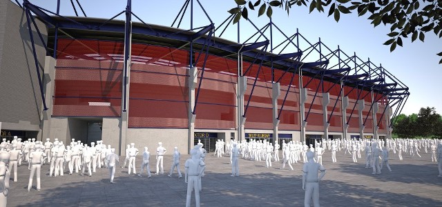 Projekt nowego stadionu Pogoni Szczecin