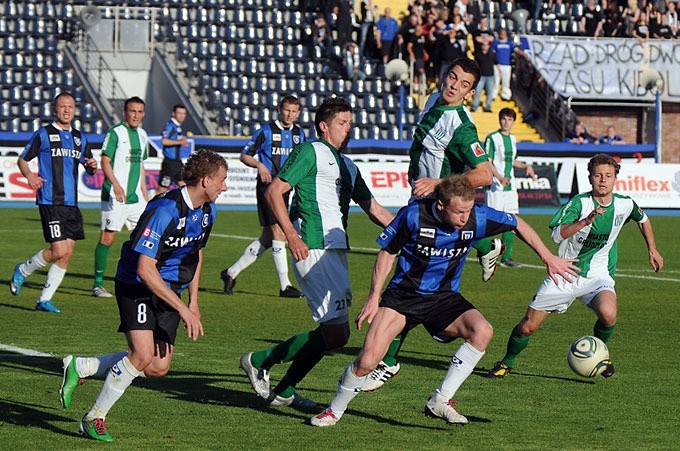 [zdjęcia] Mecz Zawisza Bydgoszcz - Olimpia Grudziądz.