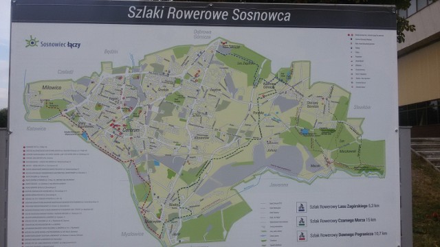 Nowy szlak rowerowy w Sosnowcu