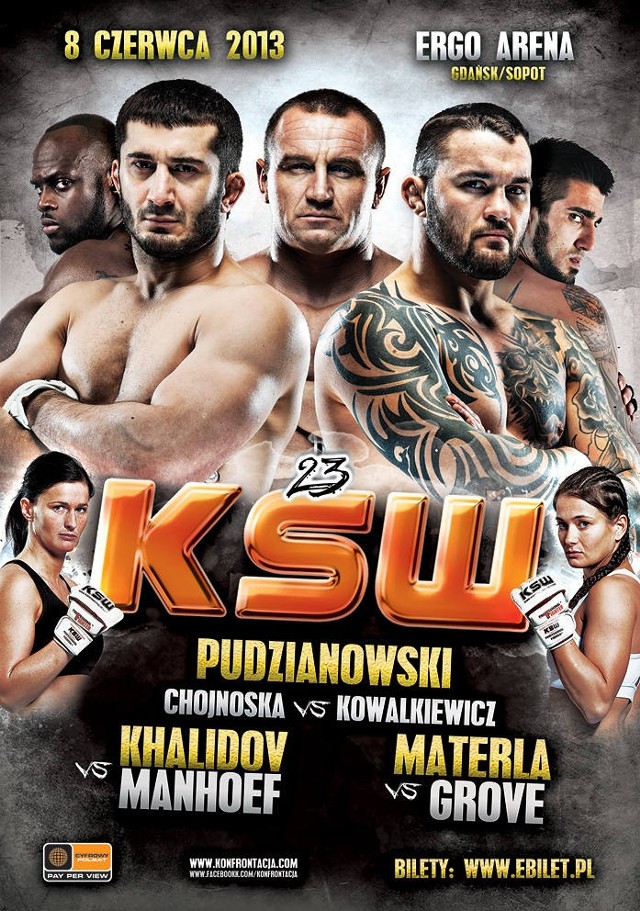 Gala KSW 23 w Ergo Arenie. RELACJA NA ŻYWO na naszym portalu