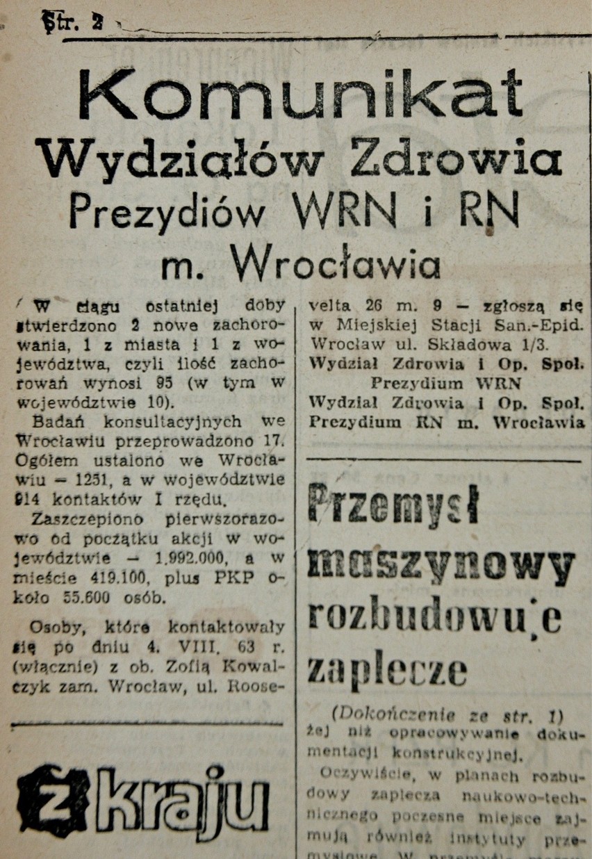 Czarny poniedziałek we Wrocławiu. To było 57 lat temu (ZDJĘCIA)