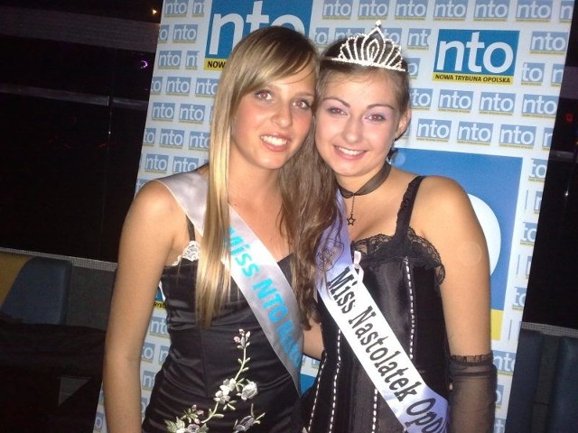 Nikola Okoń, miss czytelników nto (z lewej) i Nastazja Byczyńska, miss nastolatek Opolszczyzny.