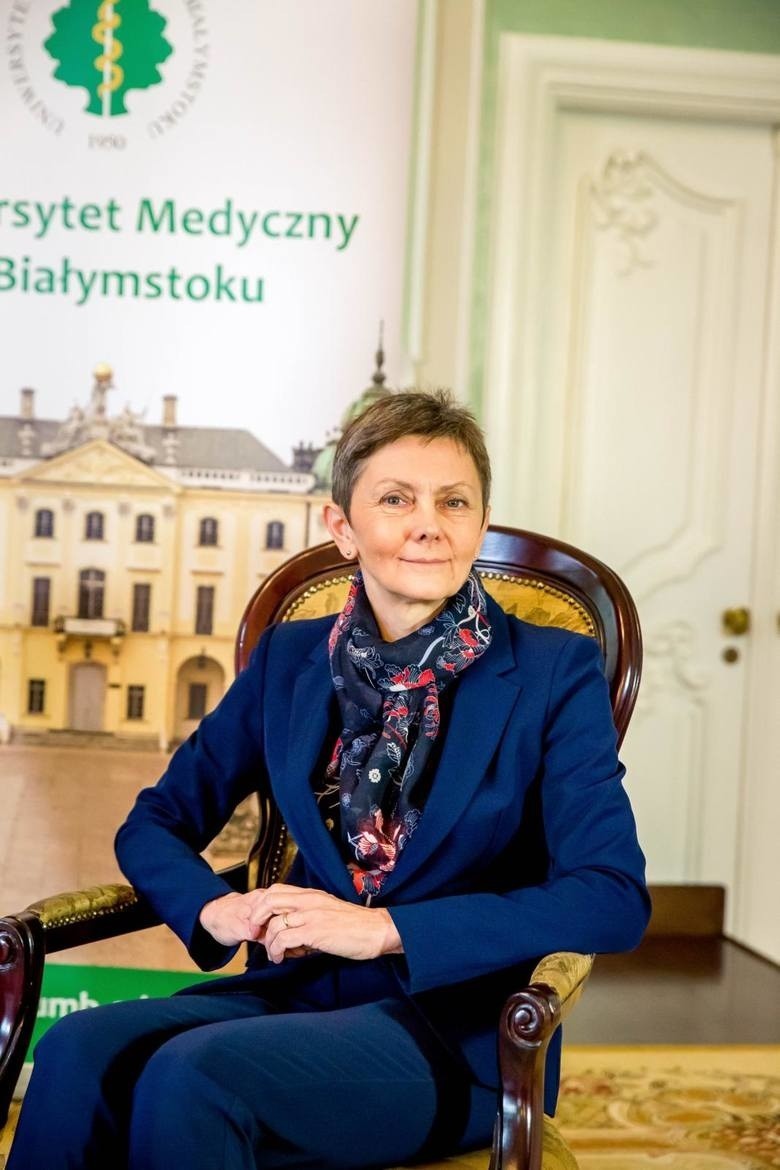 Prof. Joanna Maria Zajkowska z Kliniki Chorób Zakaźnych i...