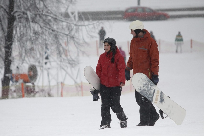 Tłumy na Górce Środulskiej w Sosnowcu