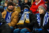 Kibice Lecha Poznań rozczarowani i zziębnięci. Nie tak miał wyglądać ten wieczór na Enea Stadionie. Zobacz zdjęcia