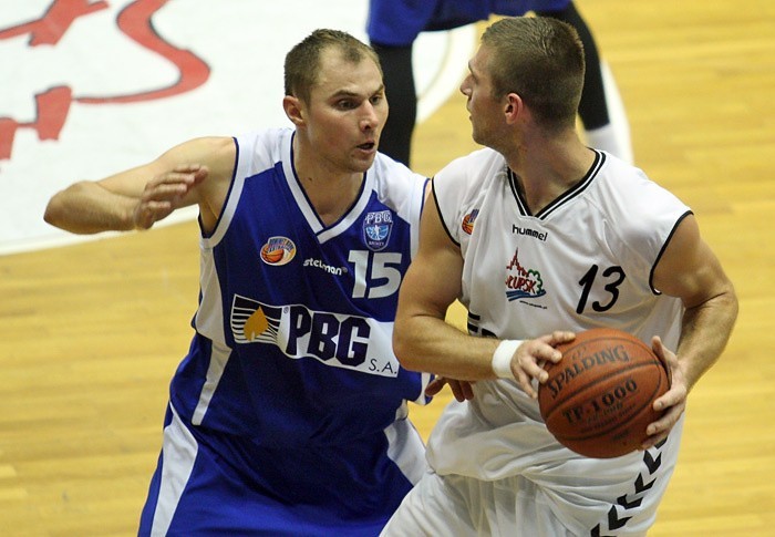 Czarni Slupsk - Basket Poznan 77:73. (Fot. Lukasz Capar)