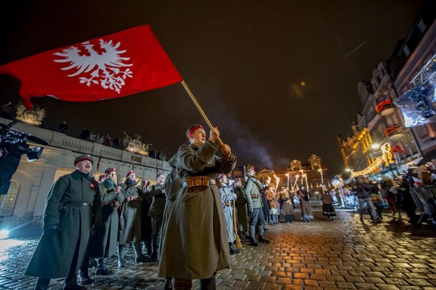 Na zakończenie dnia przed Muzeum Powstania Wielkopolskiego...