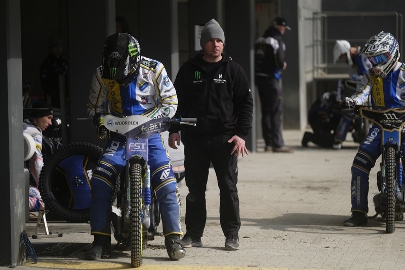 Żużlowcy Get Wellu znów trenowali na Motoarenie [ZDJĘCIA]