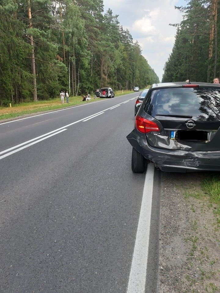 Bobrowa. Wypadek na DK 65. Białoruski autokar zderzył się z osobówką. są ranni [ZDJĘCIA]