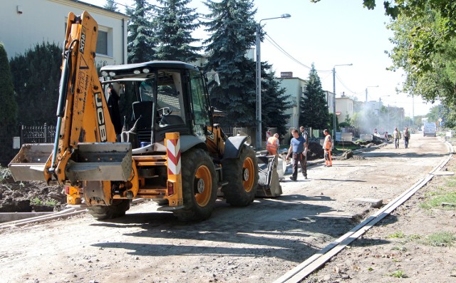 Remont ulicy Kochanowskiego w Grudziądzu zakończono we wrześniu