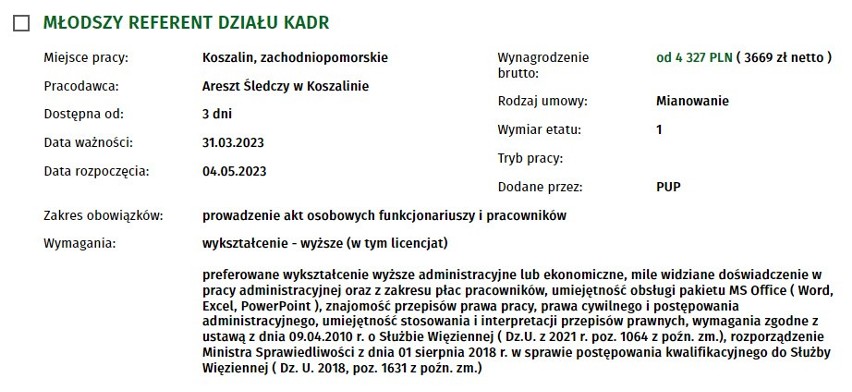 Szukasz pracy w Koszalinie i regionie? Sprawdź, jakie oferty...