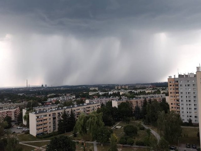 Burze nad Małopolską, środa 30 czerwca