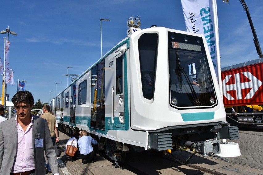 Targi technologii transportu InnoTrans w Berlinie.