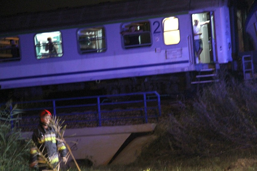 W Tarnobrzegu pociąg potrącił mężczyznę