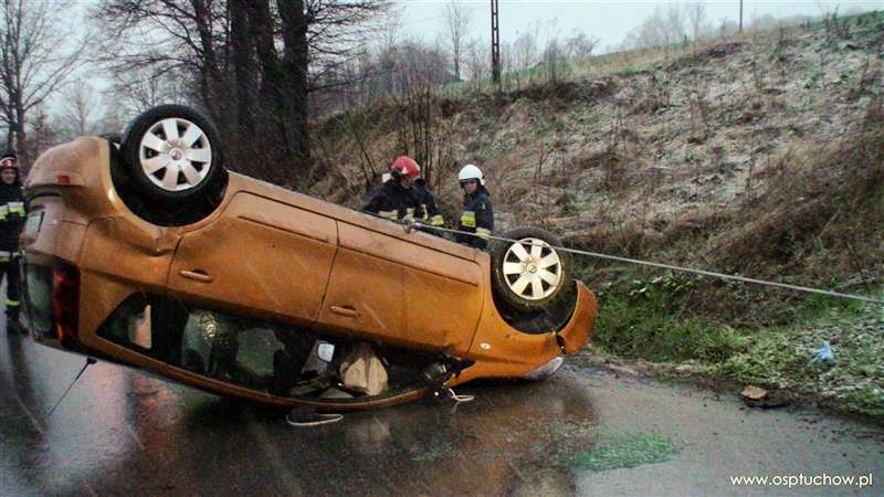 Tuchów. Wypadek na ulicy Ryglickiej