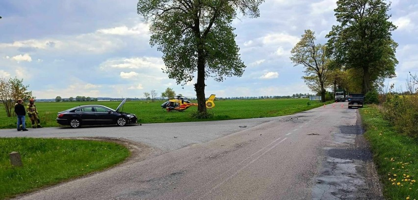 Wypadek w gminie Lichnowy w powiecie malborskim