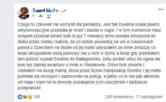 Daniel M., syn gwiazdy disco polo publikuje szokujące...