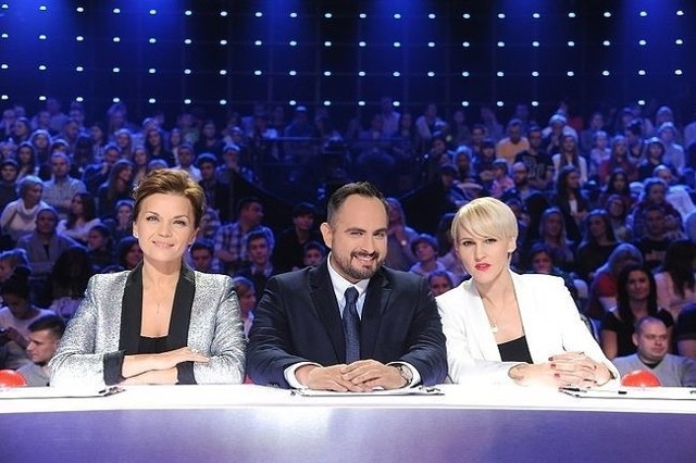 Jurorzy "Mam Talent" - Małgorzata Foremniak, Agustin Egurrola, Agnieszka Chylińska (fot. Cezary Piwowarski/TVN)