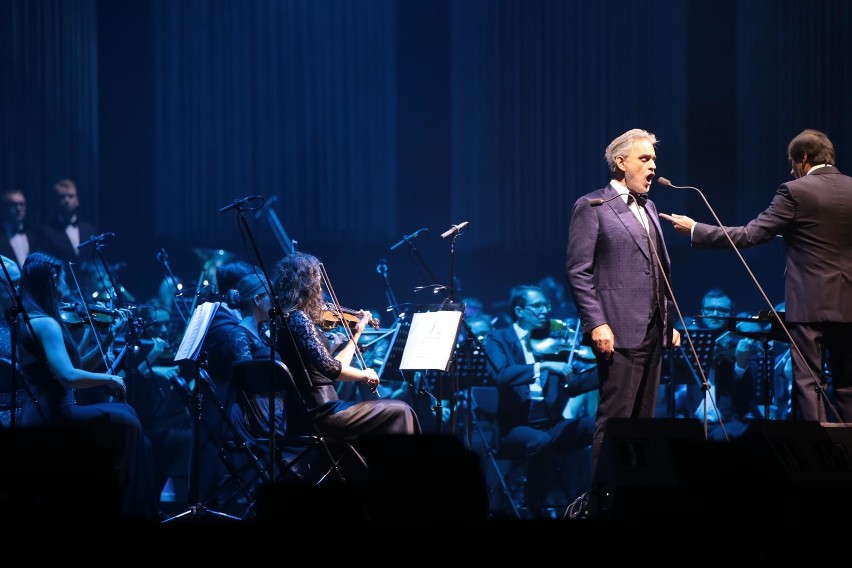 Kraków. Andrea Bocelli zaśpiewał w Tauron Arenie [ZDJĘCIA]