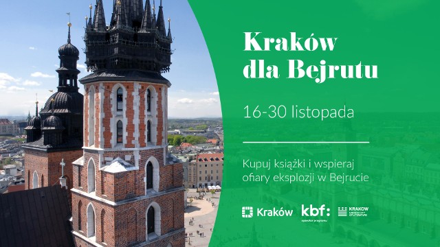 Akcja książkowa "Kraków dla Bejrutu" potrwa dp 30 listopada