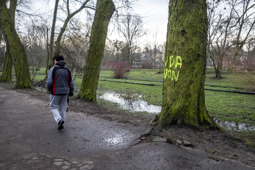 W piątek, 28 lutego odwiedzający park Wodziczki na...