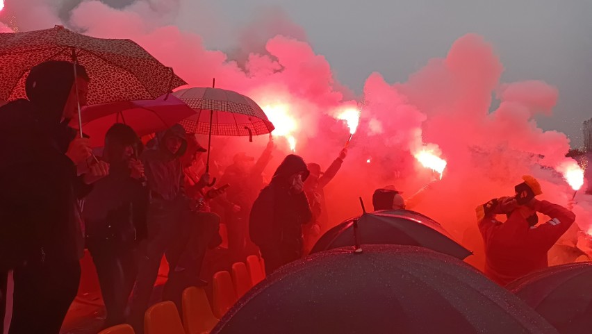 Wieczysta - Garbarnia. Tak było tuż przed rozpoczęciem meczu