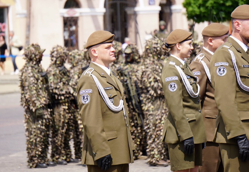 Przysięga żołnierzy 2 Lubelskiej Brygady Obrony Terytorialnej. Zdjęcia