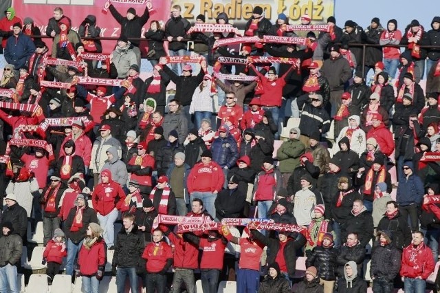 Sympatycy Widzewa chcą wspomóc swoich ulubieńców w Kielcach