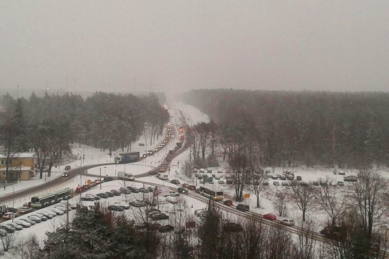 Codziennie robią się gigantyczne korki z kierunków Kleosin i...