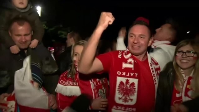 Reprezentacja Polski uszczęśliwiła kibiców. Tak fani cieszyli się z awansu na mundial w Rosji
