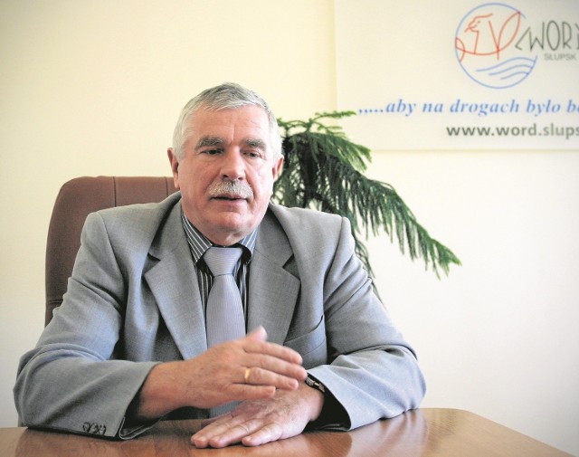 Zbigniew Wiczkowski, dyrektor Wojewódzkiego Ośrodka Ruchu Drogowego w Słupsku.