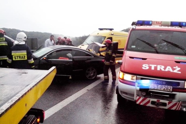 Do kolizji doszło koło 17.00 na autostradzie A4 na 262. km kierunek na Wrocław.