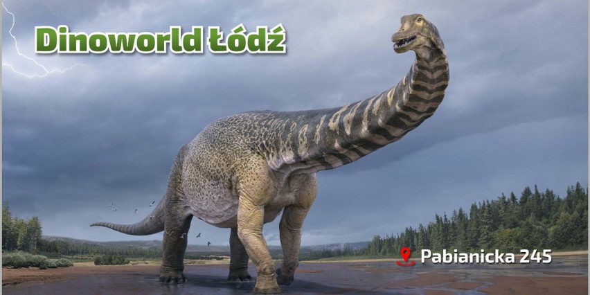 Zaktualizowana wystawa dinozaurów DINOWORLD Łódź