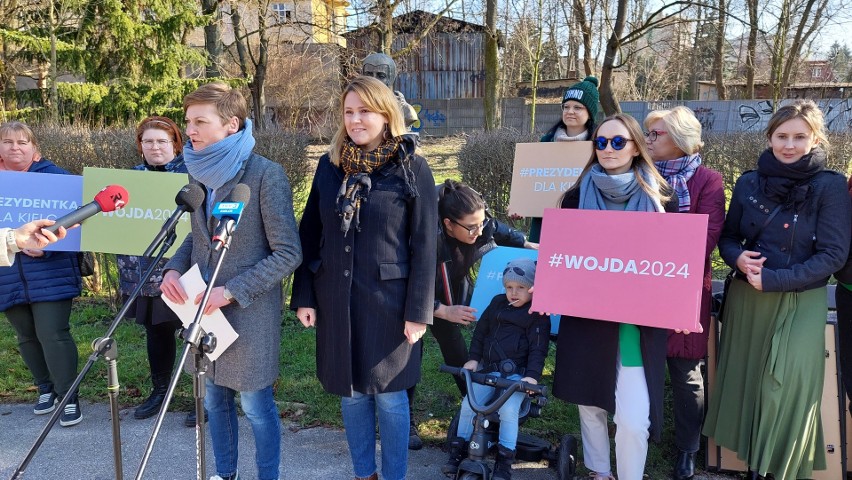 Agata Wojda, kandydatka na prezydentkę Kielc o roli kobiet w polityce. Na Dzień Kobiet kieleckie kobiety przygotowały wyjątkowe grafiki