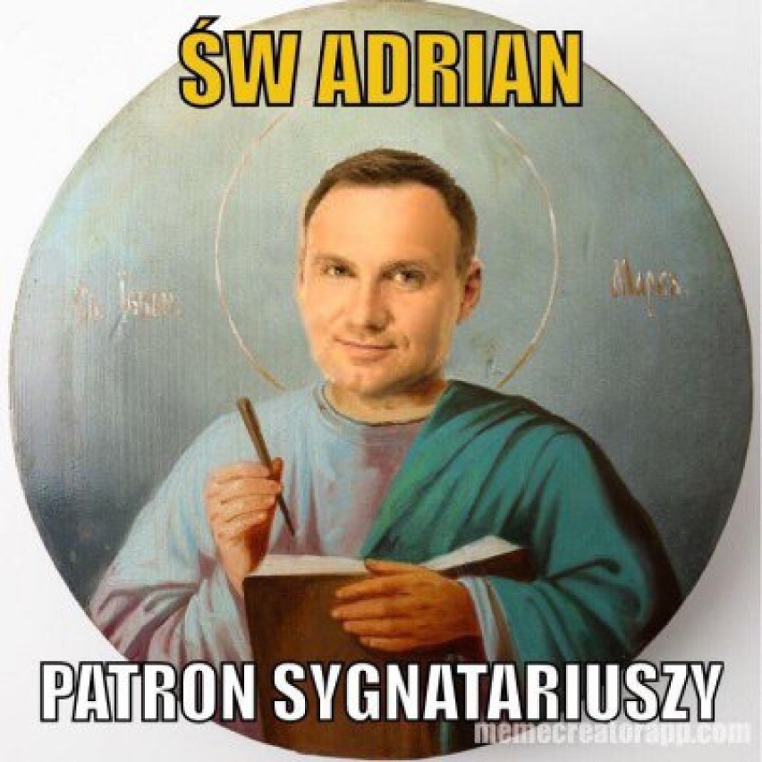 Andrzej Duda królem memów. Mijają dwa lata prezydentury [GALERIA]