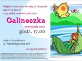 Miejskie Centrum Kultury wystawia bajkę "Calineczka"