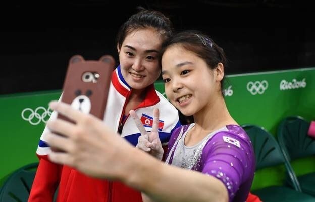 Największe zaskoczenia w Rio 2016. Selfie dwóch Koreanek....