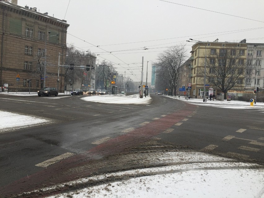 Śnieżny nowy rok we Wrocławiu. W nocy będzie bardzo ślisko