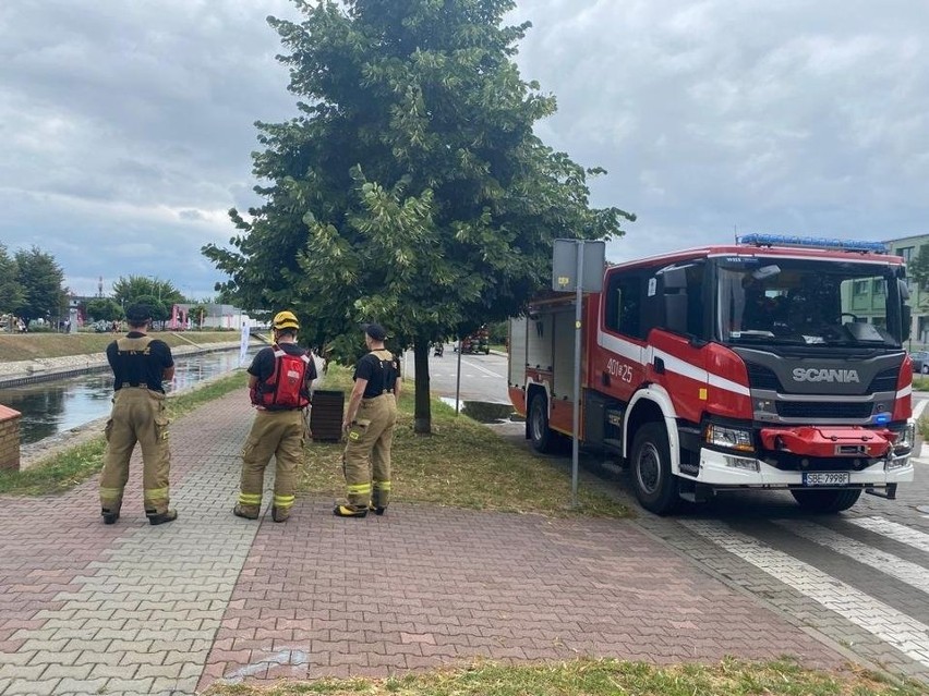 Na pomoc ruszyli mu strażacy, którzy wykonywali tam wtedy...