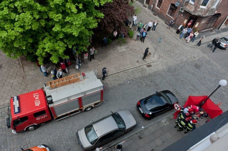 Chorego zabrał śmigłowiec... bo zabrakło karetek