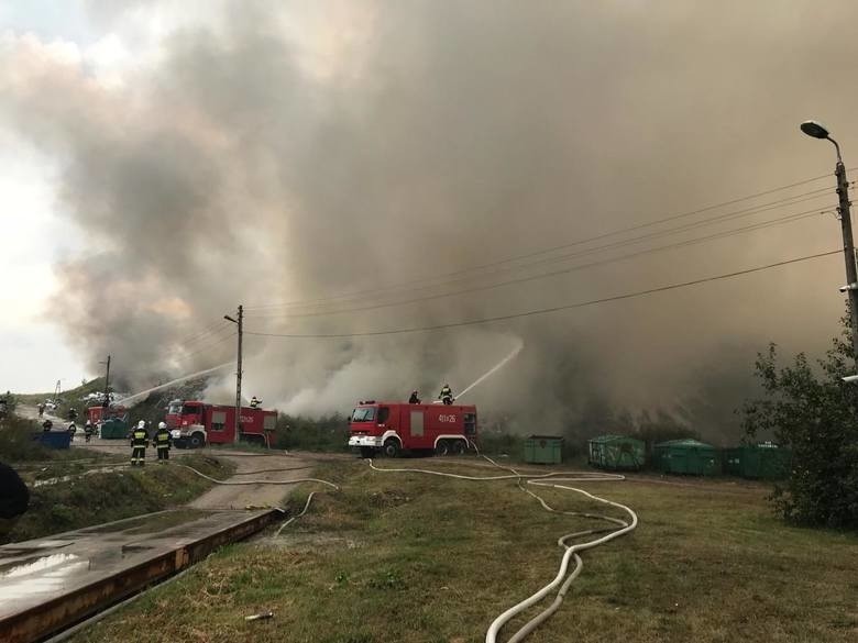 Studzianki. Pożar wysypiska śmieci z 24.08.2018. Prokuratura...