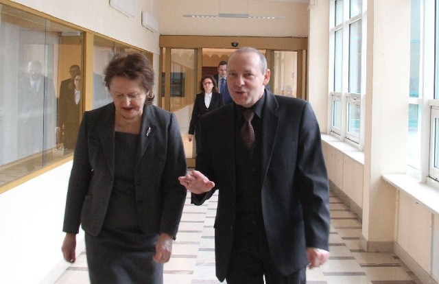 Maria Szydłowska i Mariusz Całoszyński są jednymi z nielicznych dyrektorów w Urzędzie Wojewódzkim, których nowa wojewoda pozostawiła na stanowiskach.