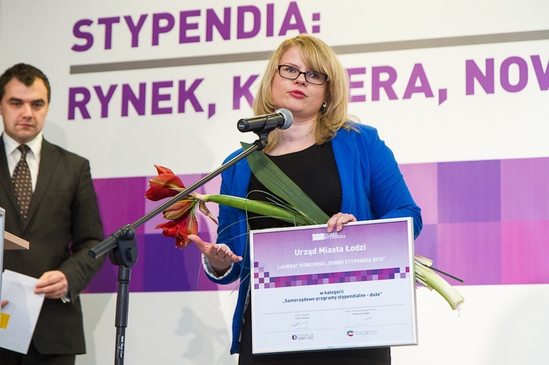 Urząd Miasta Łodzi laureatem konkursu "Dobre Stypendia 2014"