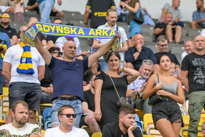 20.08.2023. Mecz Fortuna 1. Ligi Arka Gdynia - GKS Tychy