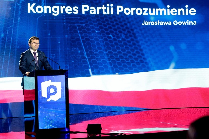 Kongres wyborczy Porozumienia. Jarosław Gowin ponownie...