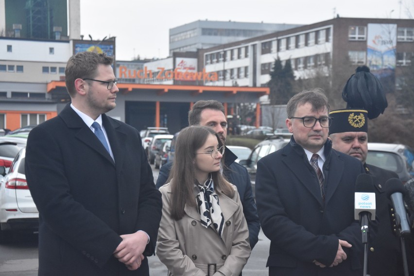 Minister Ziobro w Jastrzębiu pojawił się w ramach wizyty w...