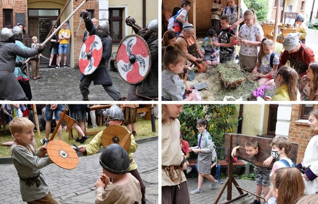 W ramach Ino Pop Festiwalu na dziedzińcu Błękitnej Kamienicy przy ul. Kasztelańskiej w Inowrocławiu swoje obozowisko rozbili Wikingowie. Odbyły się między innymi pokazy walk