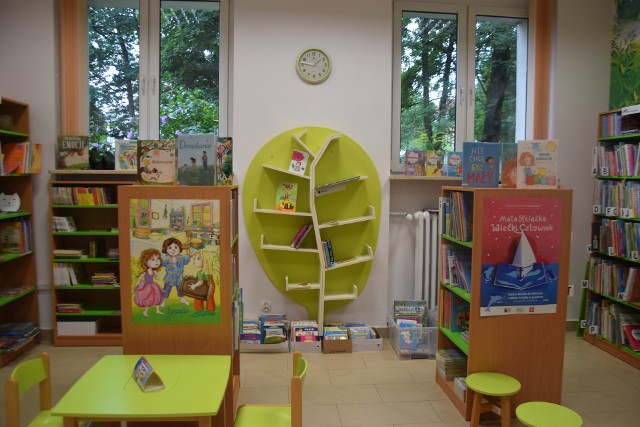 Biblioteka to generalnie przestrzeń bardzo przyjazna dzieciom.