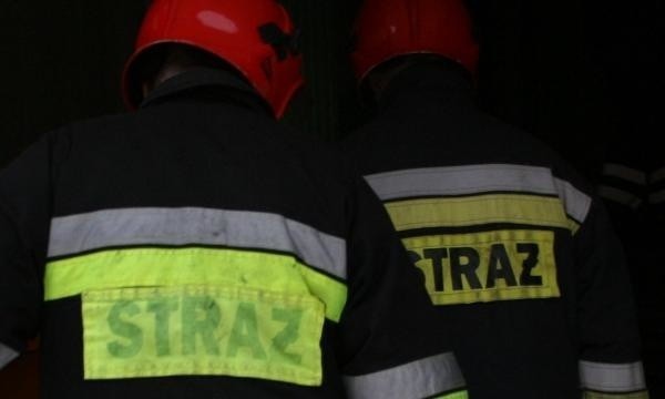 Pożar taśmociągu w Zakładach Chemicznych w Policach.