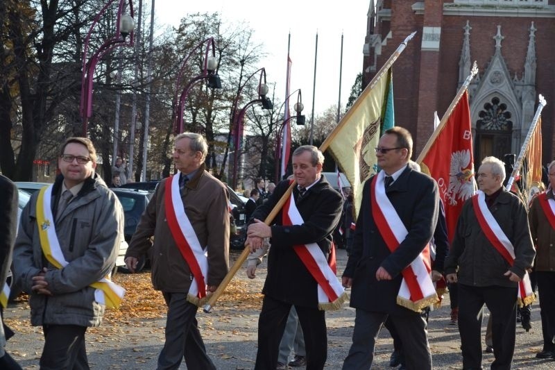 Częstochowa. Marsz Niepodległości środowisk prawicowych